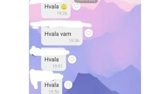 вајбер порука