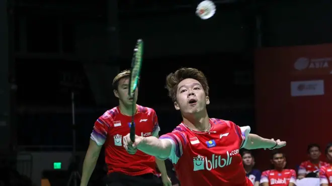 Kevin Sanjaya dan Marcus Fernaldi Gideon adalah ganda putra terbaik di dunia saat ini.