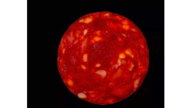 Imagenjackpot carnival paga mesmoun chorizo, que el científico francés publicó en broma como si fuera una estrella captada por el telescopio James Webb.