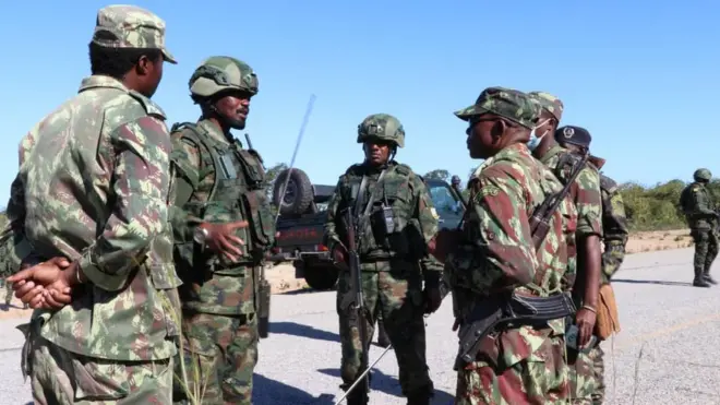 Abasirikare b’u Rwanda bari kumwe n’aba Mozambique