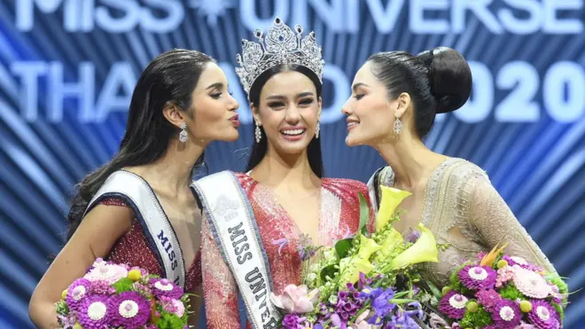 มิสยูนิเวิร์สไทยแลนด์ 2020 พร้อมกับรองทั้งสอง