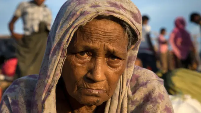 રોહિંગ્યા મહિલા