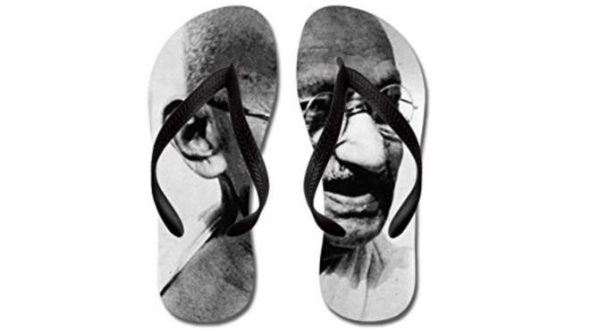 sandalias de Gandhi