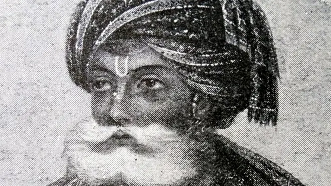 17ویں صدی میں بنایا گیا اکبر کا پورٹریٹ