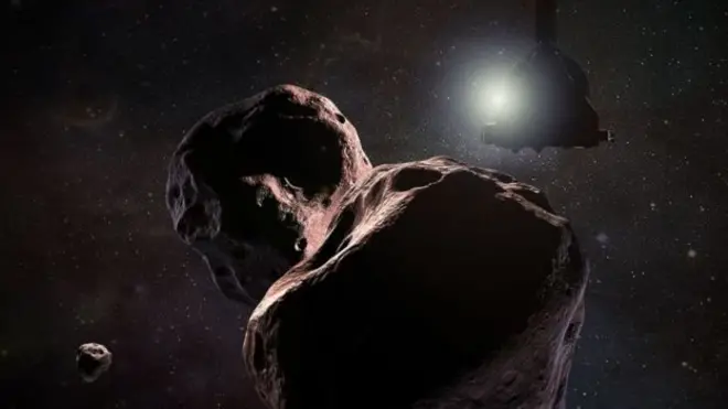 В представлении художников НАСА Ultima Thule выглядит примерно так