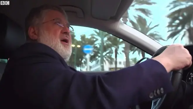 Із кореспондентом ВВС Джоною Фішером Ігор Коломойський зустрівся в Ізраїлі