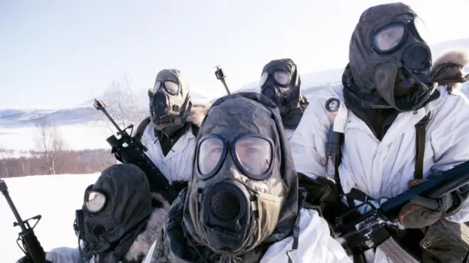 Війська НАТО проводять навчання в Норвегії 1984 року