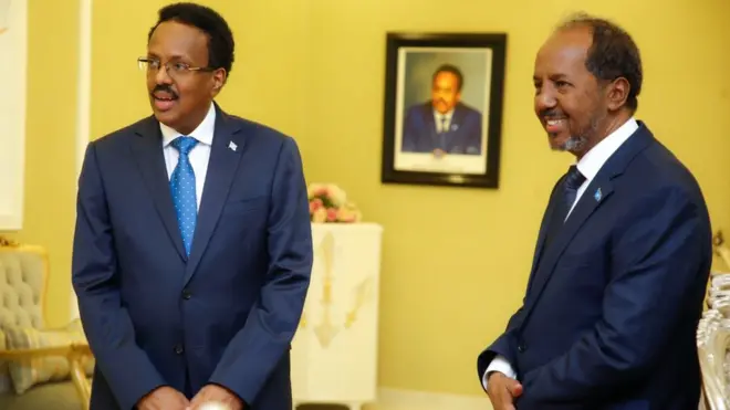 Farmaajo iyo Xasan