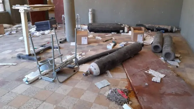 ዘረፈ ከተፈፀመባቸው ሆስፒታሎች መካከል አንዱ