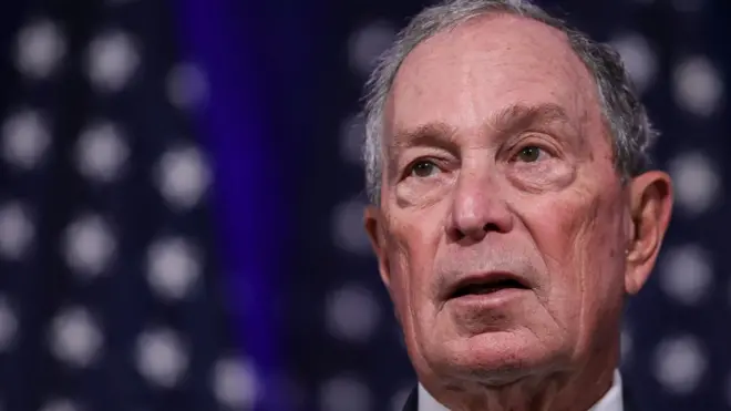 Bloomberg, de 78 años, es una de las personas más ricas del mundo.