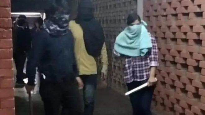 जेएनयू हमलावर