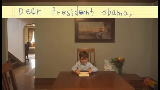 6歳米少年、シリア男児を「うちに連れてきて」と大統領に手紙