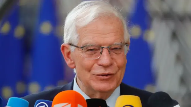 بورل پیشتر در قطر نسبت به موفقیت مذاکرات ابراز خوشبینی کرده بود