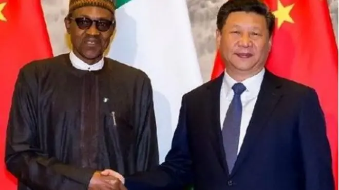 Aarẹ Muhammadu Buhari ati aarẹ orilẹede China, Xi Jinping