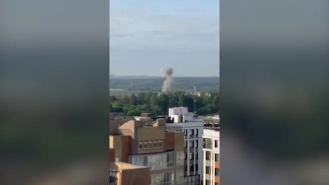 Атаки дронов на Москву и Киев