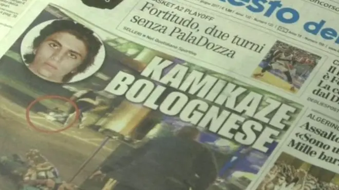 Zaghba bị báo chí Ý gọi là kẻ đánh bom tự sát Bologna