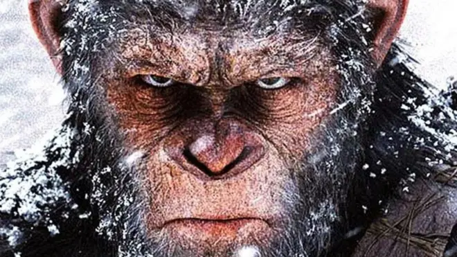 صورة ترويجية لفيلم "الحرب من أجل كوكب القردرة"