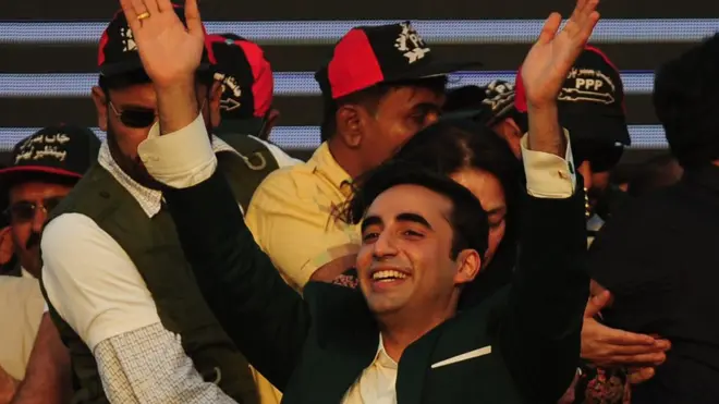 بلاول لاہور میں پیپلز پارٹی کے 49ویں یوم تاسیس کے موقع پر خطاب کر رہے تھے