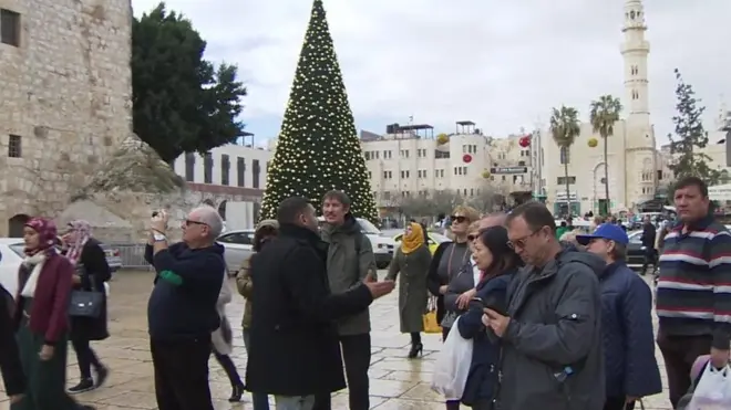 بيت لحم تستقبل سياح أعياد الميلاد رغم الصعوبات