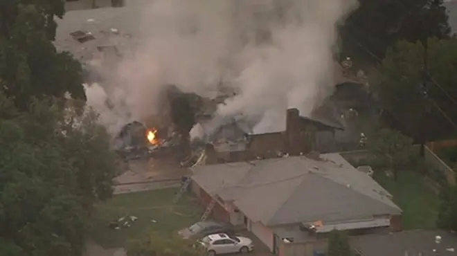 падіння літака у Каліфорнії