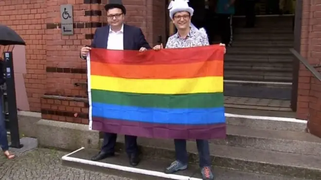 Сторонники гей-браков в Германии