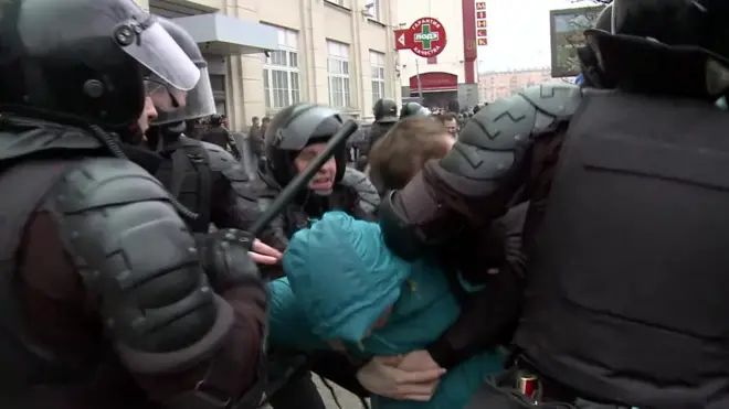 Задержания в Минске