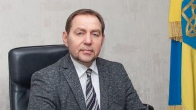 Photo of Dniprorudne mayor Yevhen Matveyev, provided by Ukrainian Foreign Minister Dmytro Kuleba