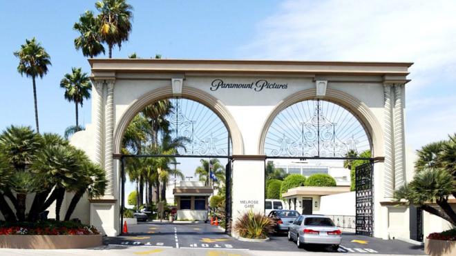 Paramount Pictures entrance