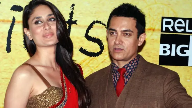 فلم تھری ایڈیٹس میں بھی عامر اور کرینہ نے کام کیا تھا