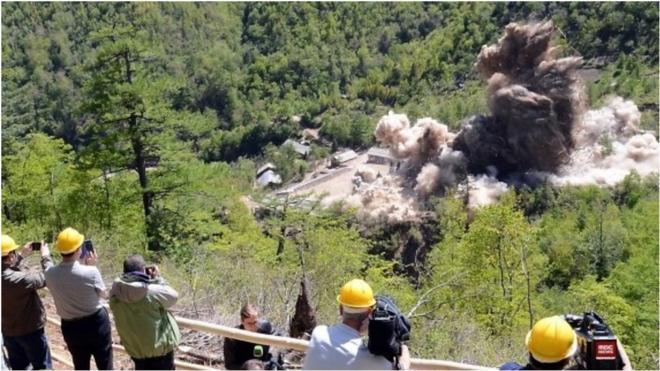 Demolition of Punggye-ri