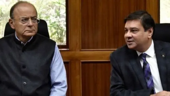 అరుణ్ జైట్లీ, ఉర్జిత్ పటేల్