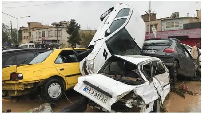 Наводнение в Иране: