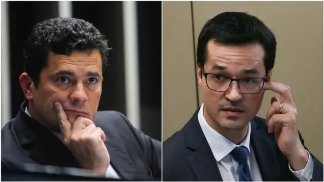 Sérgio Moro e Deltan Dallagnol