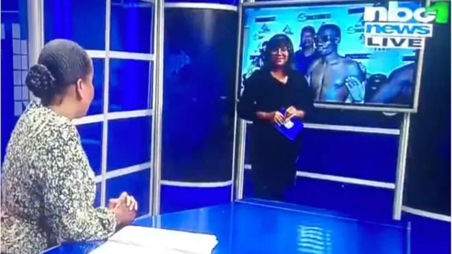 'ጀሲካ ኣብ መስመር ኢና ዘሎና' - ኣዘራራቢት ኮይና ዘላ ናቢምያዊት ጋዜጠኛ