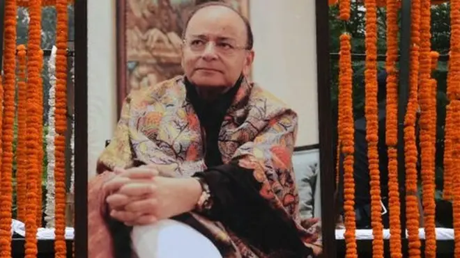 અરુણ જેટલીની અંતિમયાત્રા