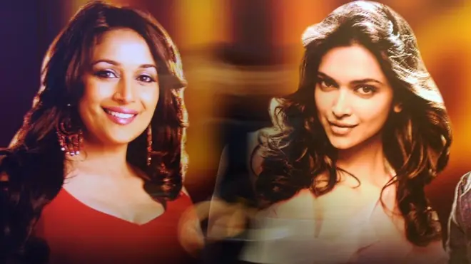 دیپکا پاڈو کون اور مادھری دیکشت گذشتہ دنوں ایک پروگرام میں ساتھ تھیں