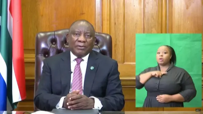 Cyril Ramaphosa in address to the nation