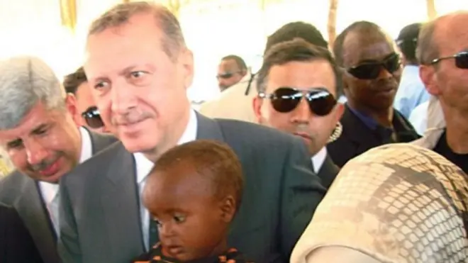 Erdogan iyo xaaskiisa