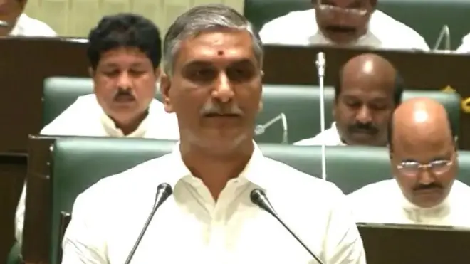 తెలంగాణ ఆర్థిక శాఖ మంత్రి తన్నీరు హరీశ్ రావు