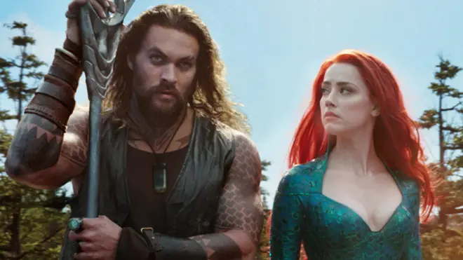Jason Momoa and Amber Heard