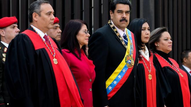 Nicolás Maduro en el TSJ