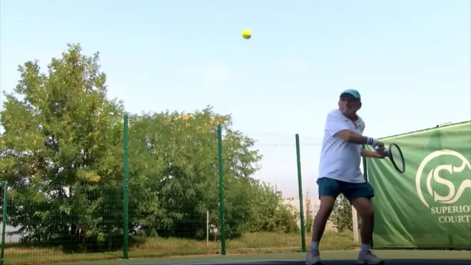 93-летний теннист: "Хочу быть примером"