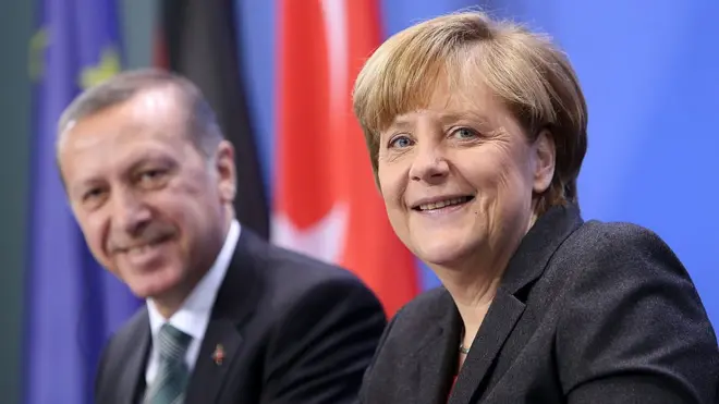 Erdogan ve Merkel