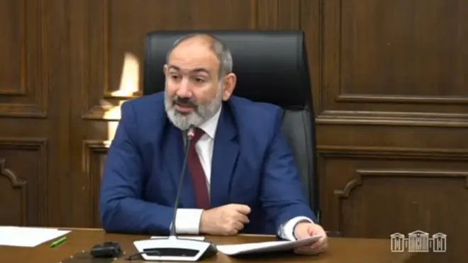 Nikol Paşinyan Ermənistan Baş Naziri Ermənistan baş naziri Azərbaycan Azərbaycan Prezidenti İlham Əliyev Soçi görüşü Vladimir Putin Rusiya siyasət Dağlıq Qarabağ Qarabağ Qarabağ münaqişəsi Qarabağ erməniləri Qarabağdakı sülhməramlılar Ermənistan Parlamenti