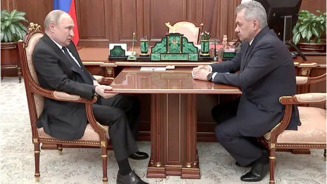 Путин и Шойгу