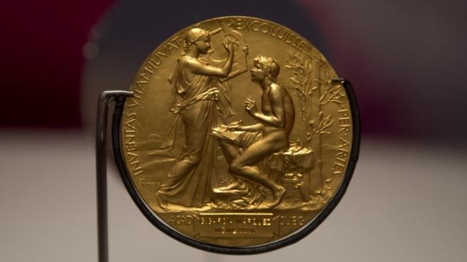 Medalla del Premio Nobel de Literatura