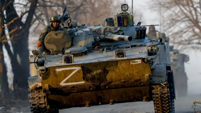 रूसी सेना का टैंक