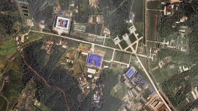 Satellite image of Sanumdong facility
