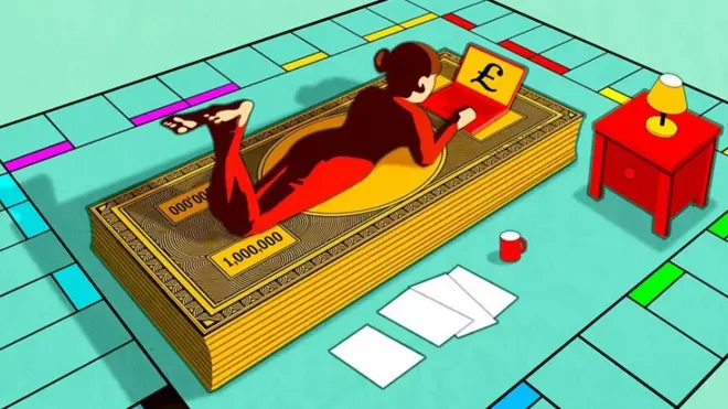 Человек ведет бизнес