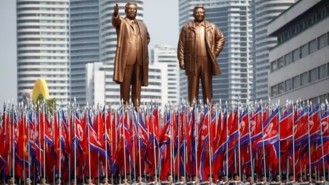 North Korea waxay u dabaaldegaysaa sanadguuradii 105-aad ee dhalashadii Kim Il-sung